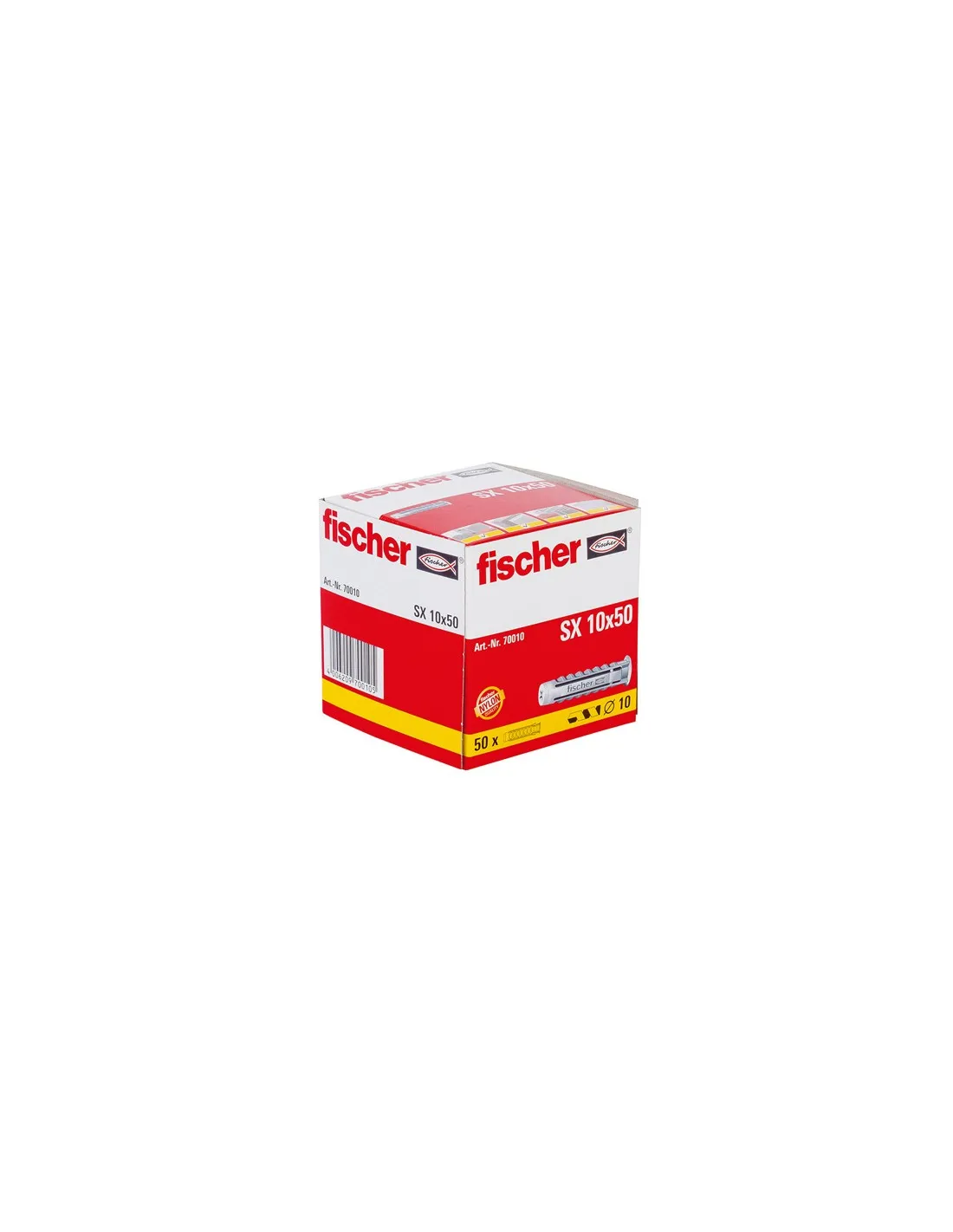 TACO FISCHER SX PLUS 10X50 MM (CAJA 50 unid.)