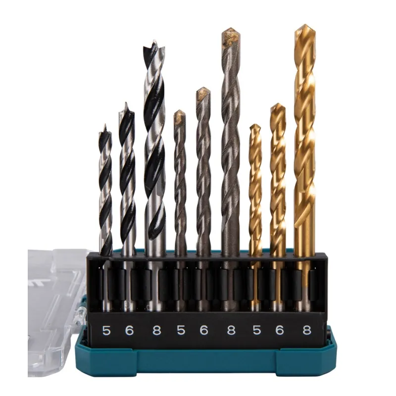 TALADRO PERCUTOR 3/8" 12V CXT HP333DWYX3 + SET DE BROCAS D71962 MAKITA HP333DWYX3K1