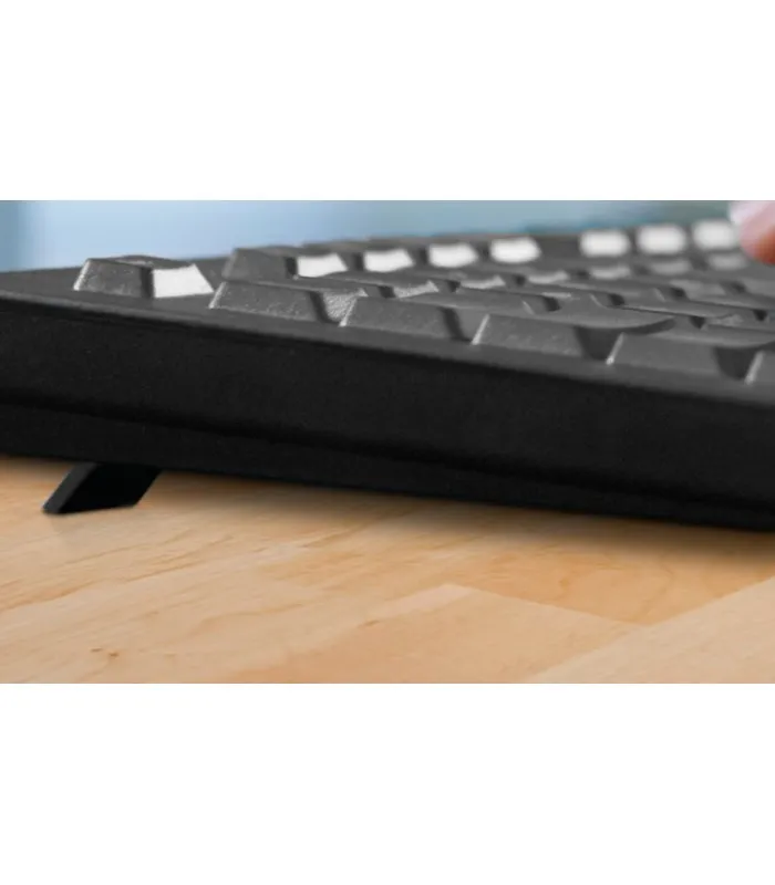 TECLADO XTECH XTK160S USB ALAMBRICO NEGRO ESPAÑOL/MULTIMEDIA/ BK PC.