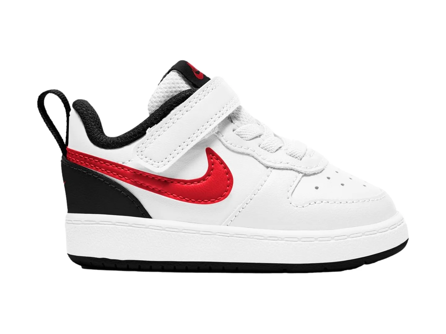 Tenis Nike Court Borough Blanco Para Niño