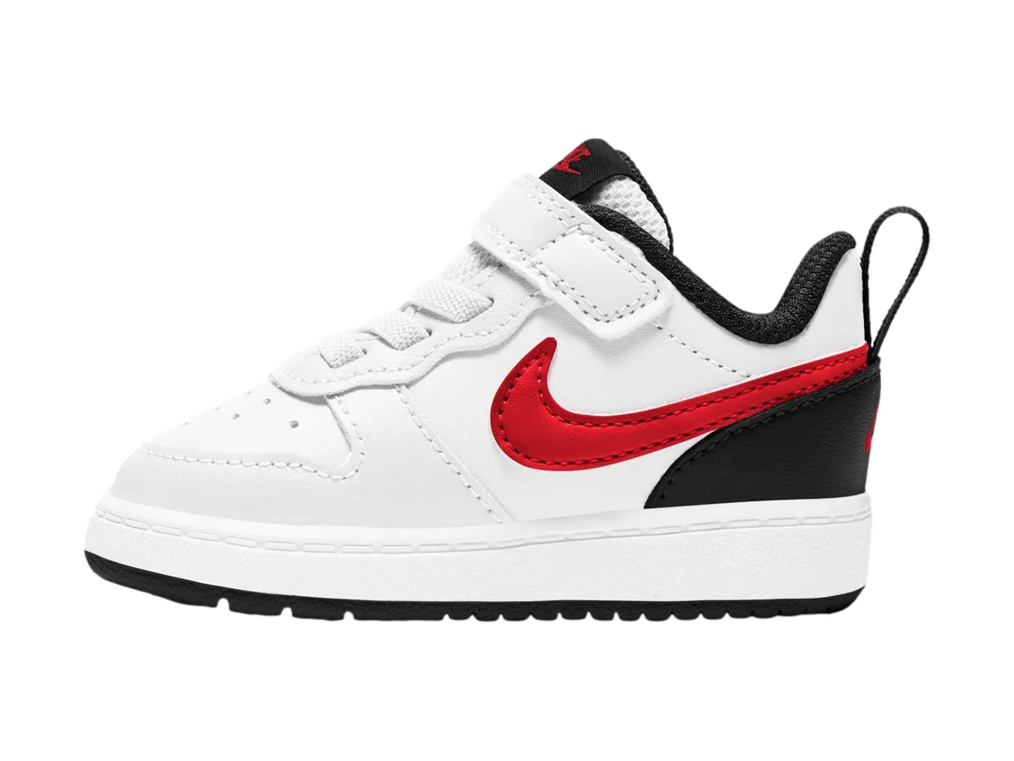 Tenis Nike Court Borough Blanco Para Niño