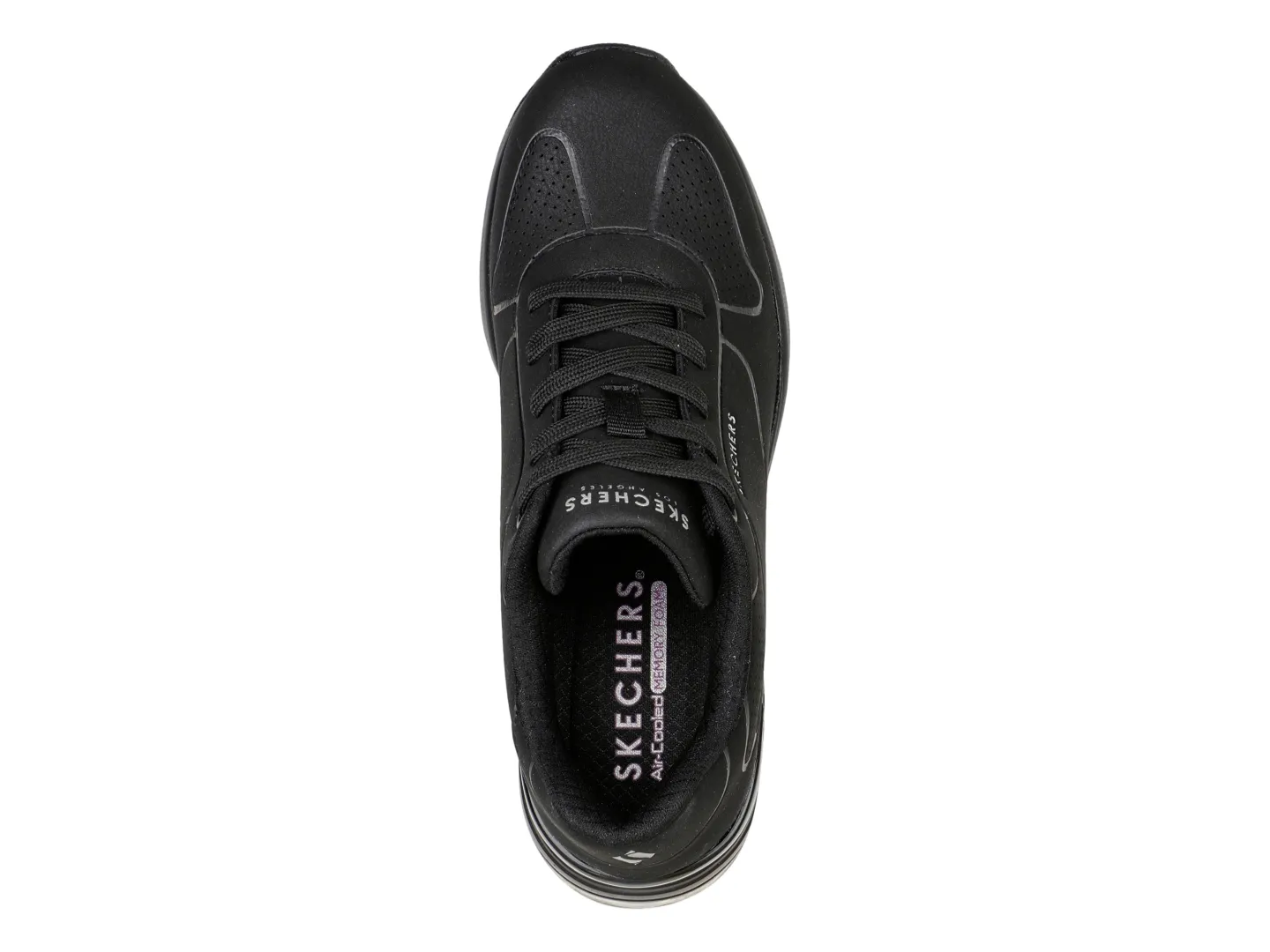 Tenis Skechers Million Air Negro Para Mujer