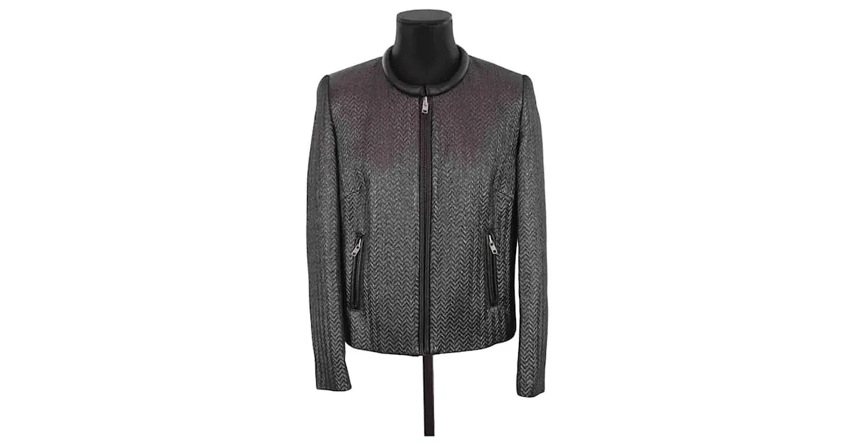 The Kooples Chaqueta Negra Negro 