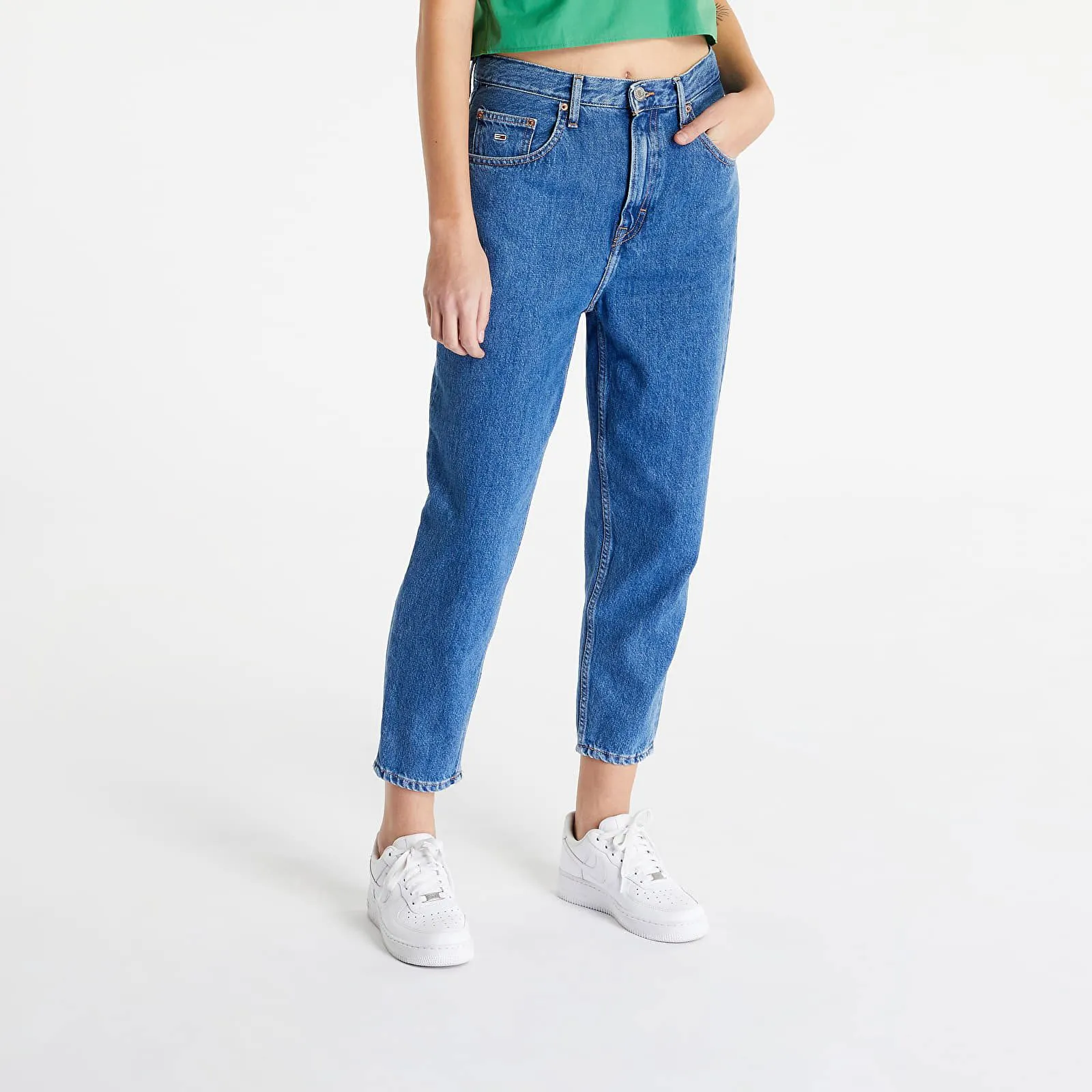 Tommy Hilfiger Mom Jeans Ultra High Rise Tapered Denim