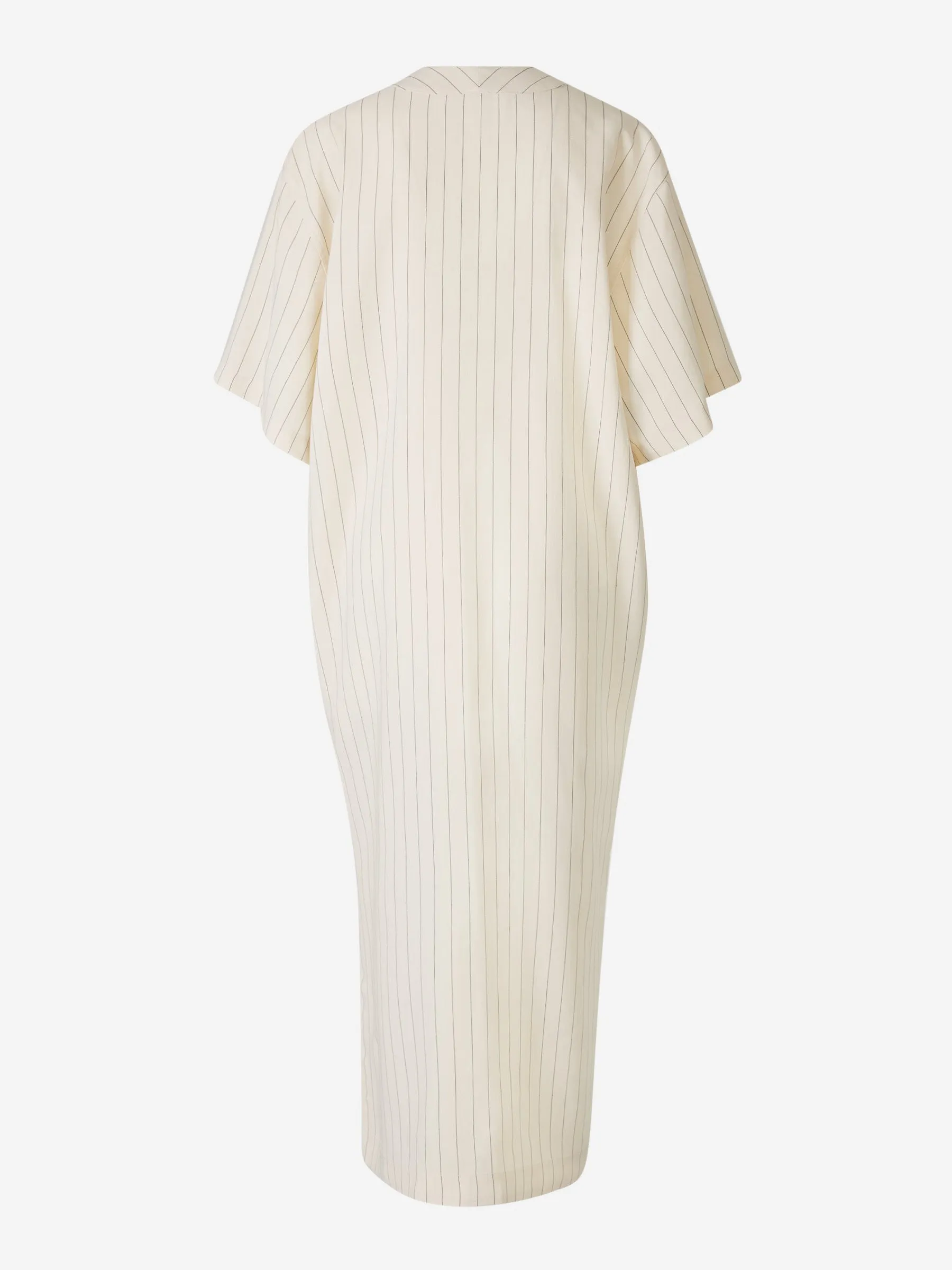 TOTEME Vestido Midi Motivo Rayas