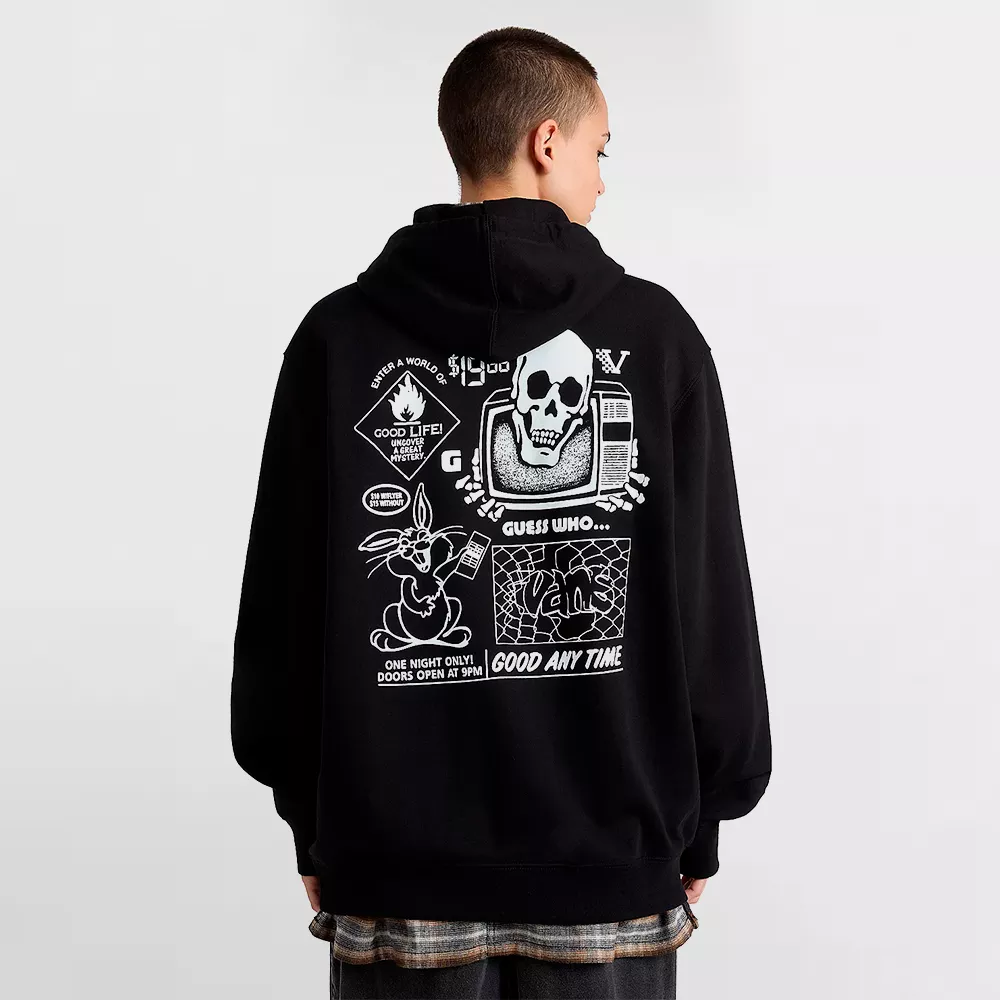 VANS CANGURO CRAZY EDDY 66 LOOSE  VN000JE7BLK HOMBRE