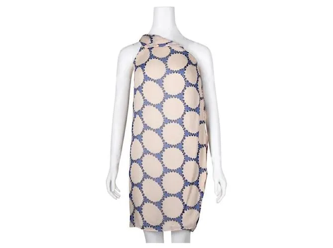 Vestido Liluye con remolinos de agua índigo de Diane Von Furstenberg Multicolor 
