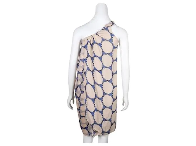 Vestido Liluye con remolinos de agua índigo de Diane Von Furstenberg Multicolor 