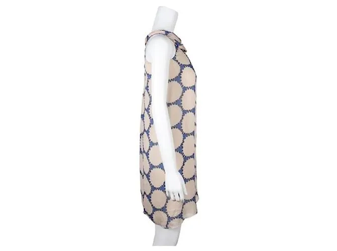 Vestido Liluye con remolinos de agua índigo de Diane Von Furstenberg Multicolor 