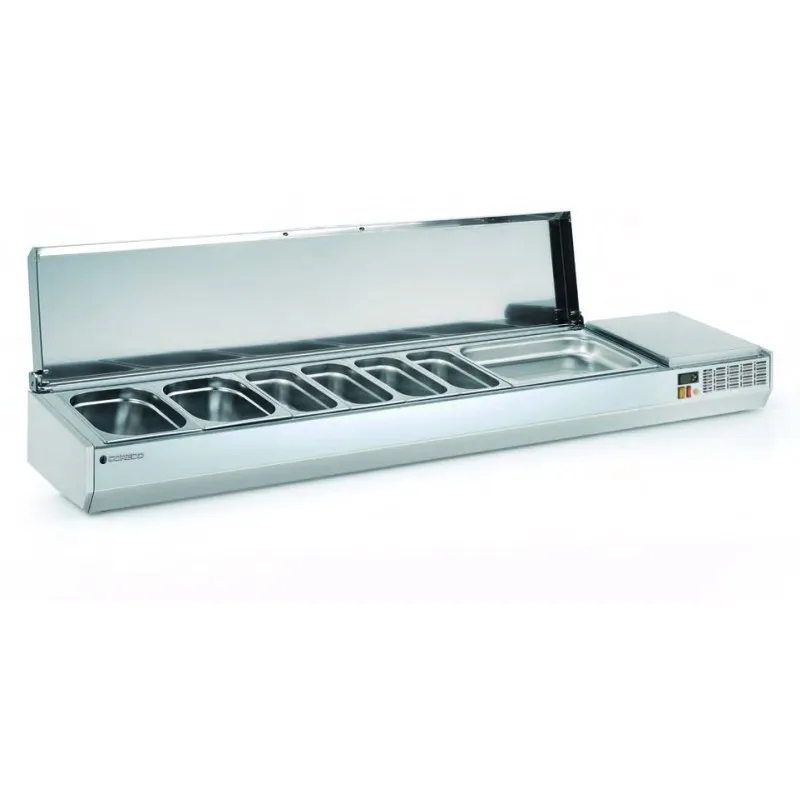 VITRINA PARA INGREDIENTES GN EI 1/3250T CORECO