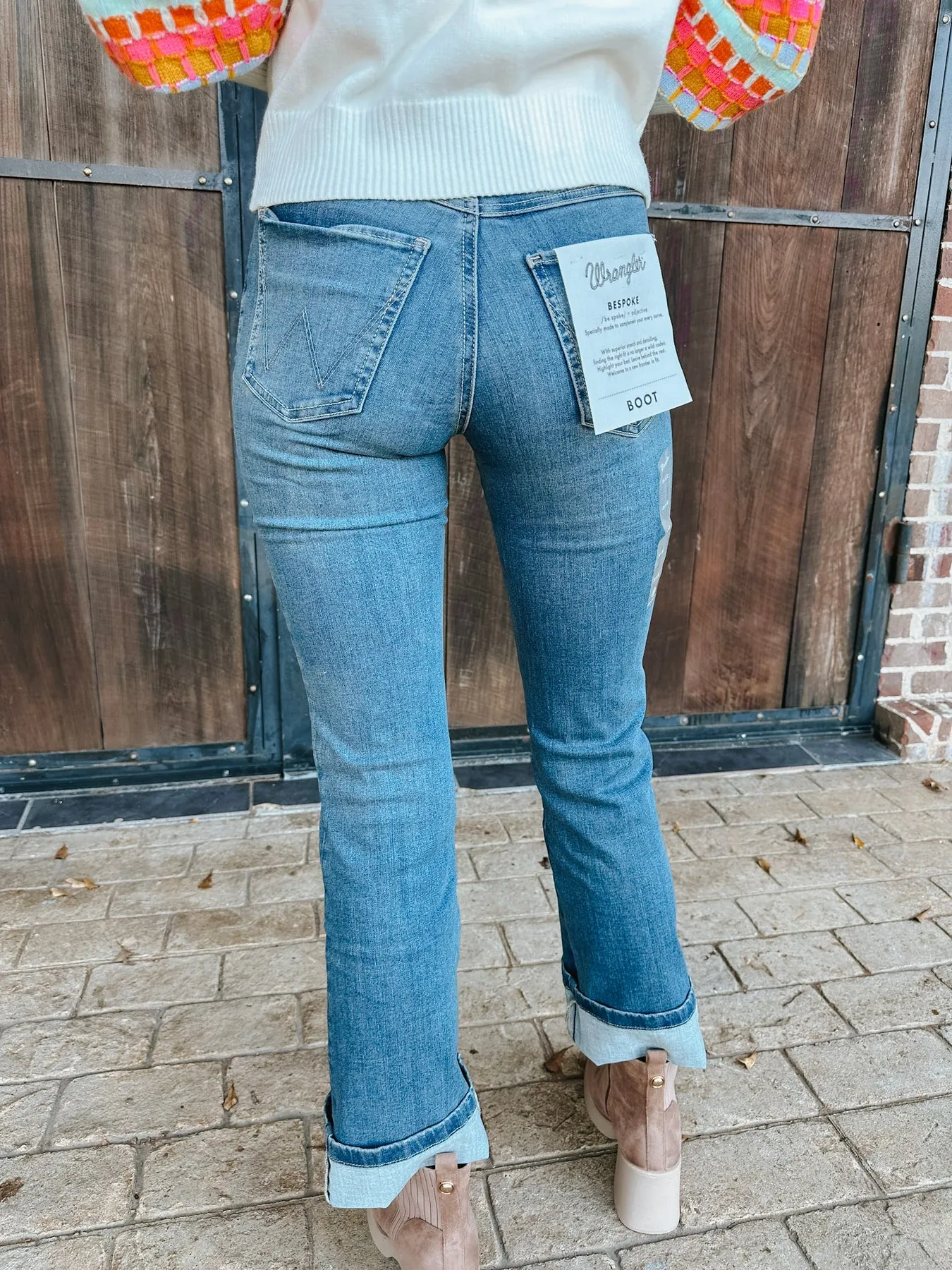 WOMEN'S WRANGLER BESPOKE HIGH RISE BOOTCUT JEAN
