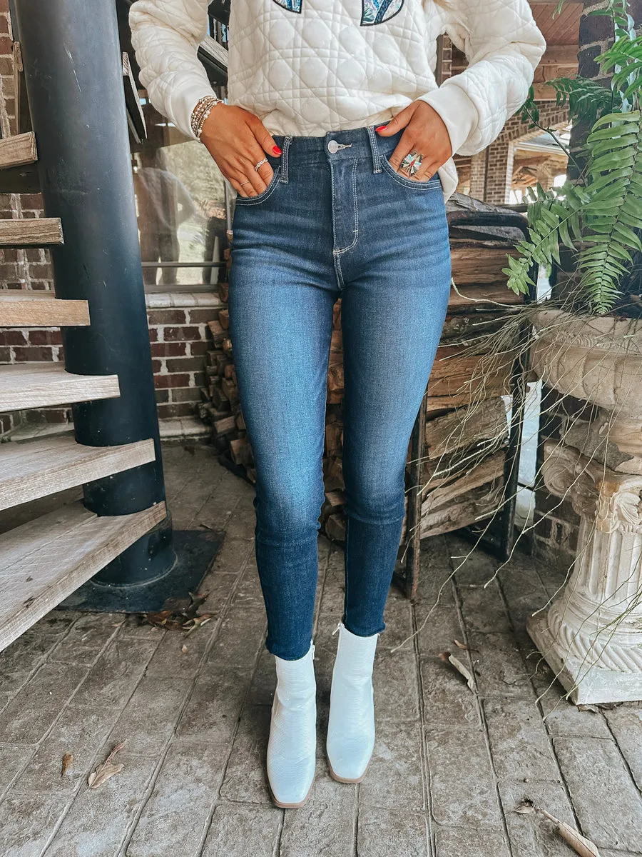 WOMEN'S WRANGLER BESPOKE HIGH RISE SKINNY JEAN