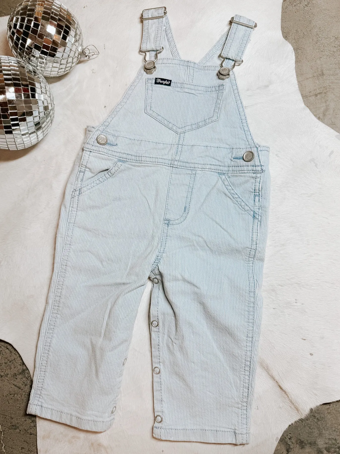 WRANGLER GIRLS INFANT/TODDLER GRACE OVERALL