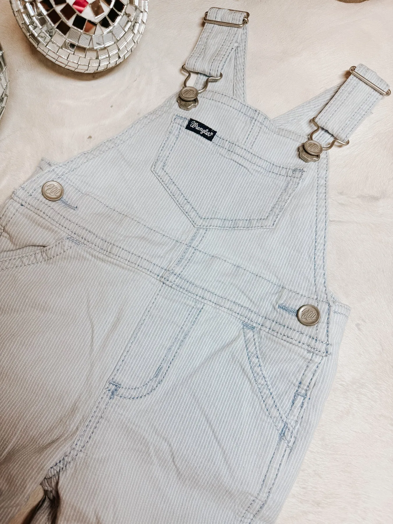 WRANGLER GIRLS INFANT/TODDLER GRACE OVERALL