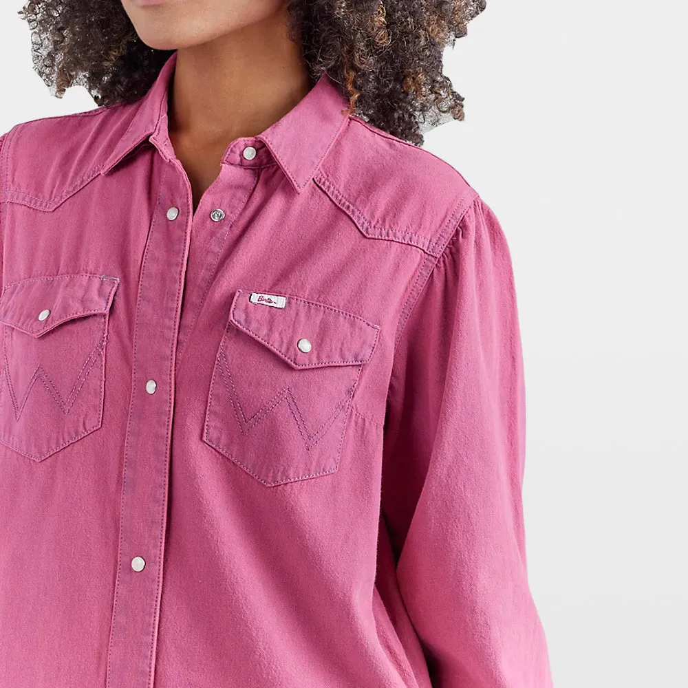 WRANGLER X BARBIE WESTERN  VESTIDO