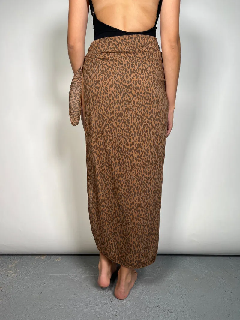 ZADIG & VOLTAIRE Pareo Animal Print