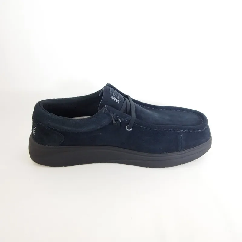 Zapatos Hey Dude HD41975_265 Wally Comf Suede Negro