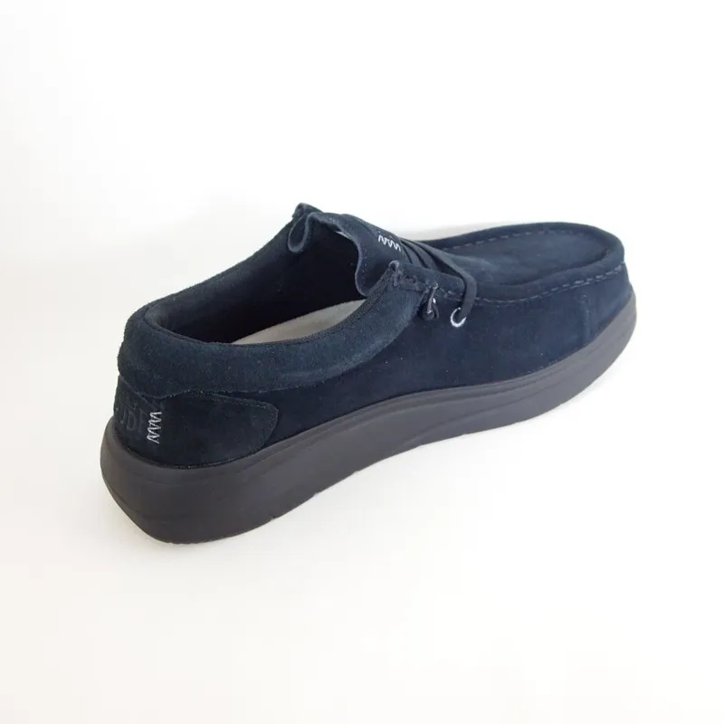 Zapatos Hey Dude HD41975_265 Wally Comf Suede Negro