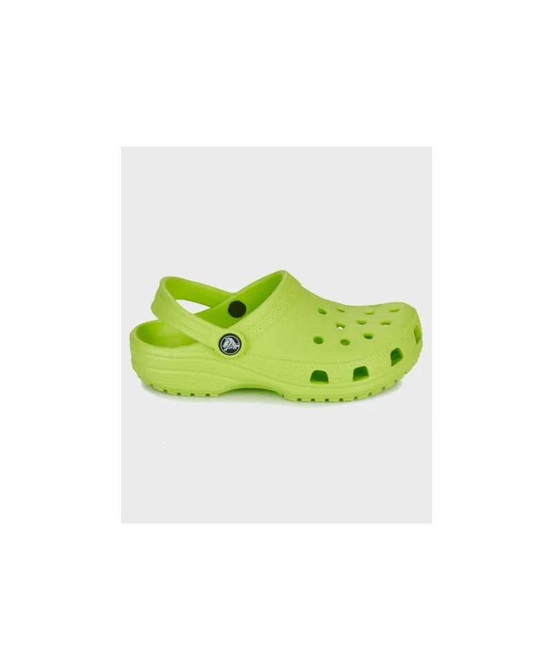Zuecos CROCS Classic Verde Niña Niño