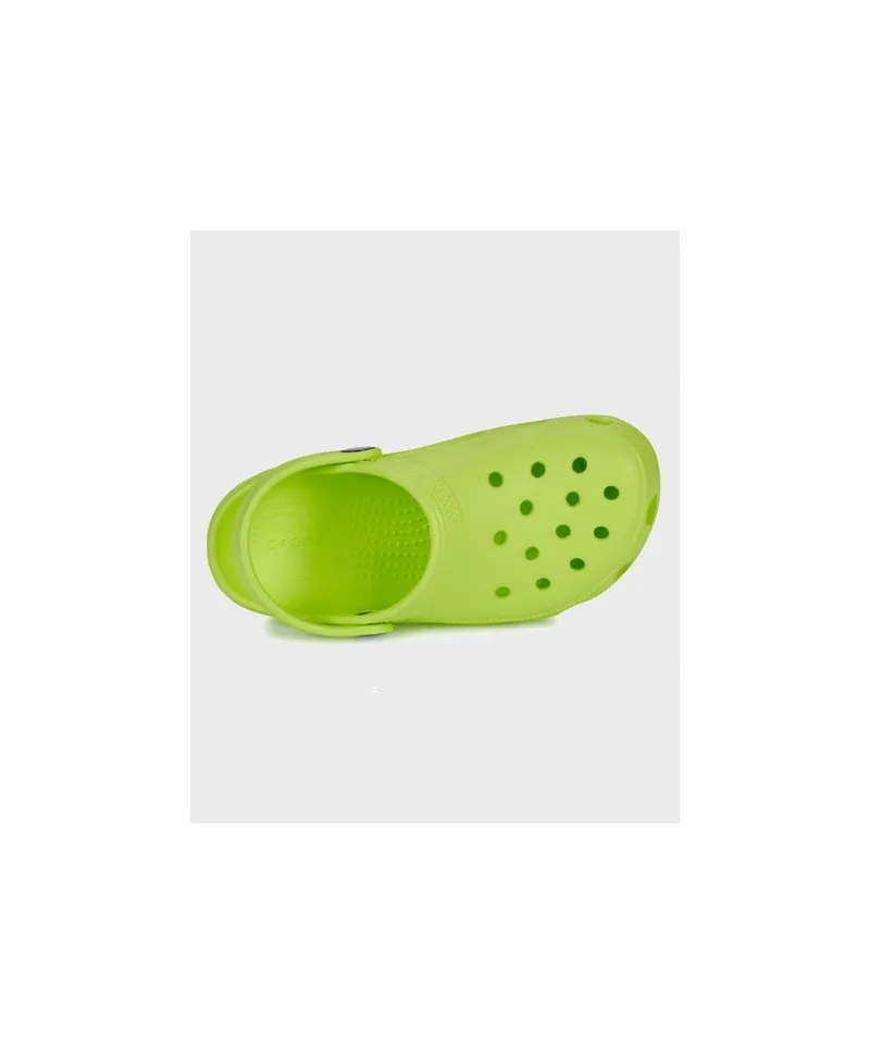 Zuecos CROCS Classic Verde Niña Niño